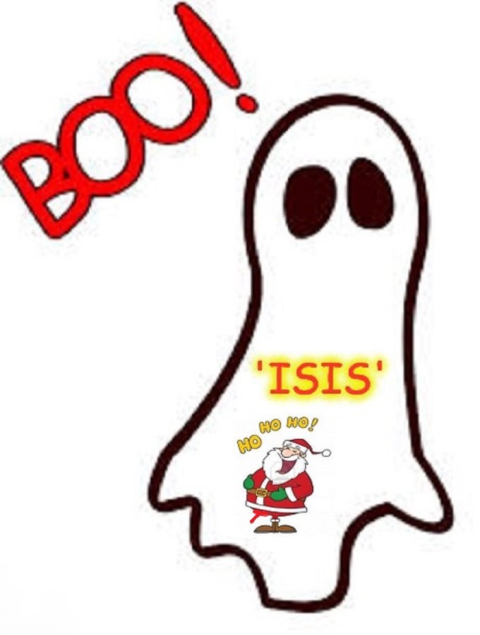 Boo Santa Ghost boner