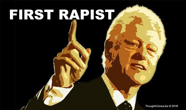 Clinton first rapist