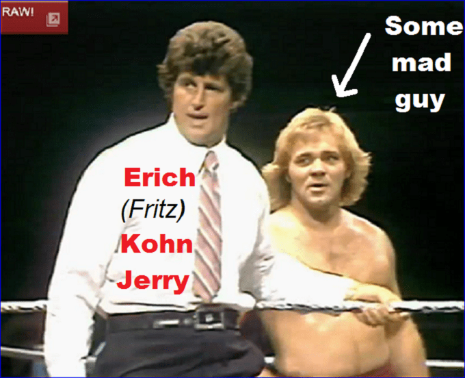 John Kerry Kohn Jerry and Larry Zebisko ~ Erich (Fritz) Kohn Jerry
