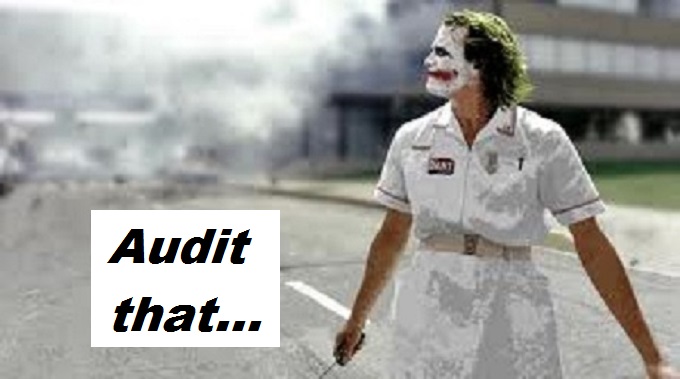 Joker Nurse Bang ~ Audit that