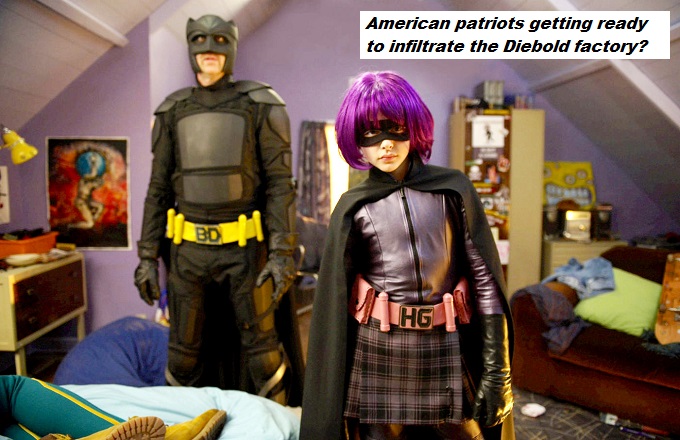 Kick Ass American patriots Diebold