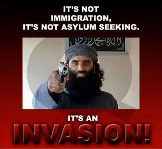 Muslim invasion immigration Sharia