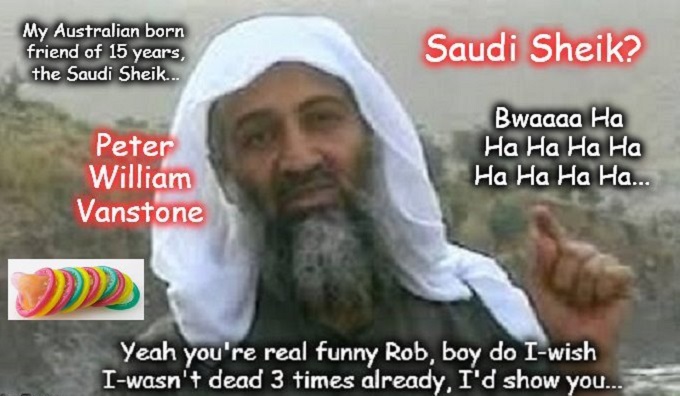 Osama Vanstone Saudi Sheik Condom