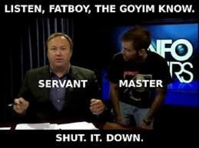 Alex Jones servant master