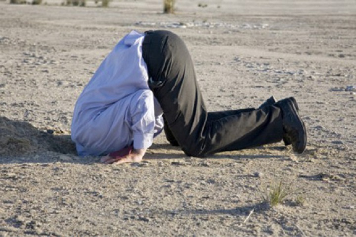 head-in-sand