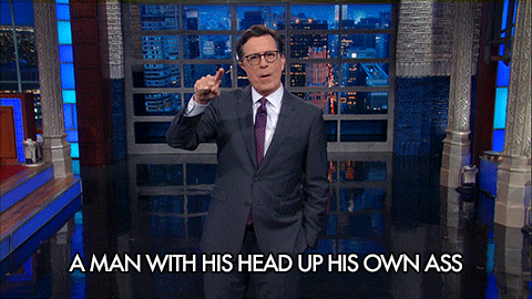 colbert-man-with-head-up-his-own-ass