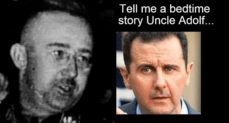 0009100 Greenspan bubble ~ Himmler Assad Graphic GUESS WHO Vid