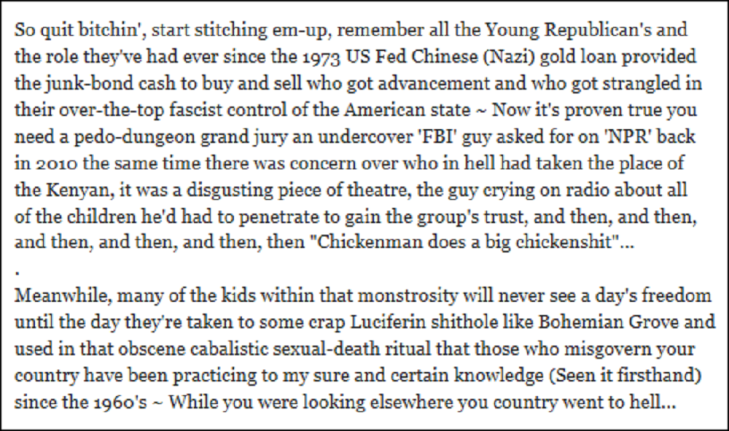 0003000 Clinton pedophile Chickenman VID