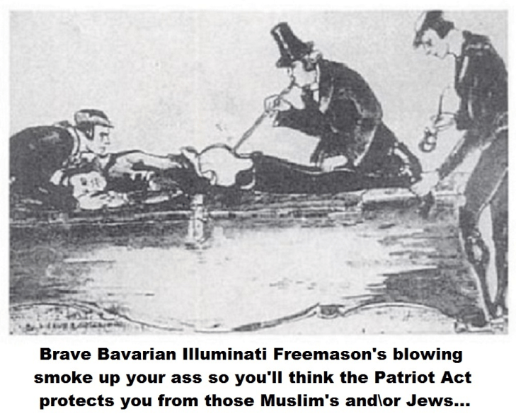 0009002 McCain Clinton Bavarian Illuminati Graphic