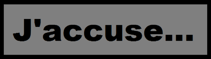 J'accuse