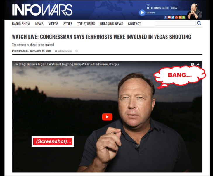 0001000 Fake Las Vegas shooting FACE PAGE