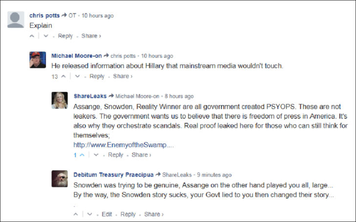 0003000 Trumpf's so funny Assange played you all, Snowden was genuine