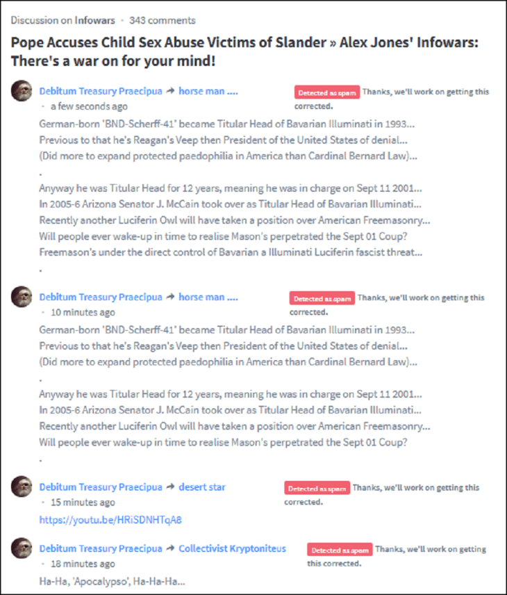 0009050 Nazi Zionist kiddie pedo SPAMMED-SHIT