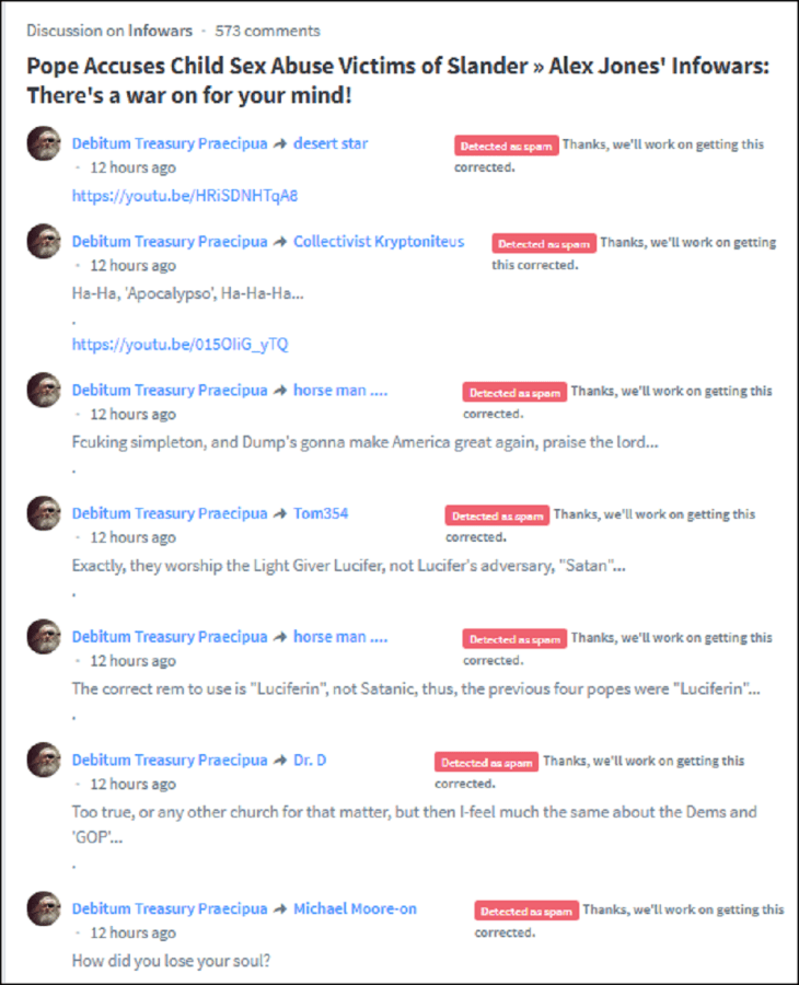 040 Zionist Popery SPAMMED