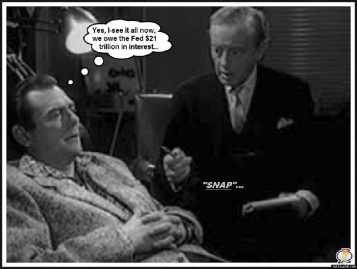 Hypnotist SNAP 21 trillion in interest