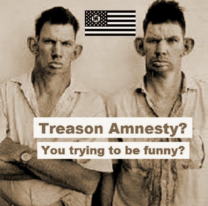 Treason Amnesty inbred hillbilly