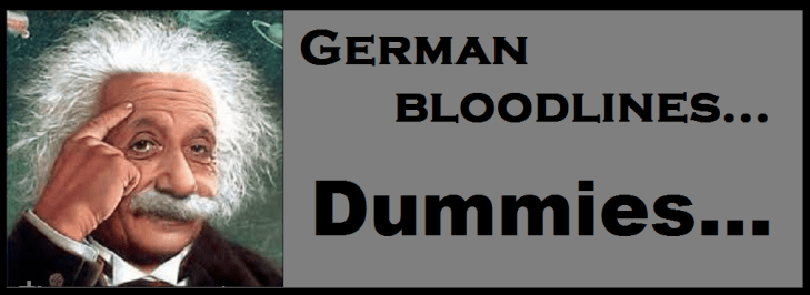 Einstein GERMANS BLOODLINES