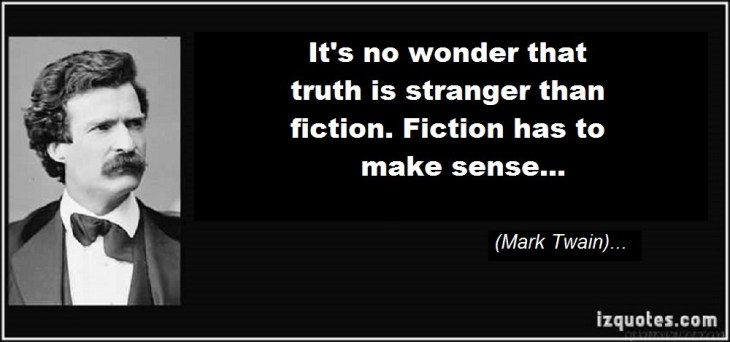 Mark Twain fiction truth