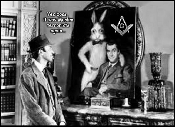 Jimmy Stewart ~ Rabbit Mason Muslim Terrorists 560