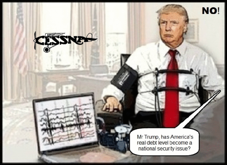 Trump lie detector National Debt SPIRAL 780