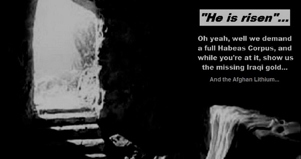 He is risen ~ Tomb ~ Iraqi gold Afghan Lithium 600