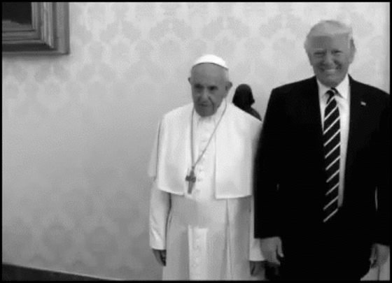Pope and president tickle 560