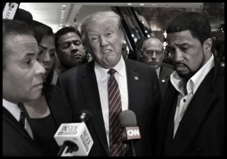 Better Trump Goofy LOWER Color border