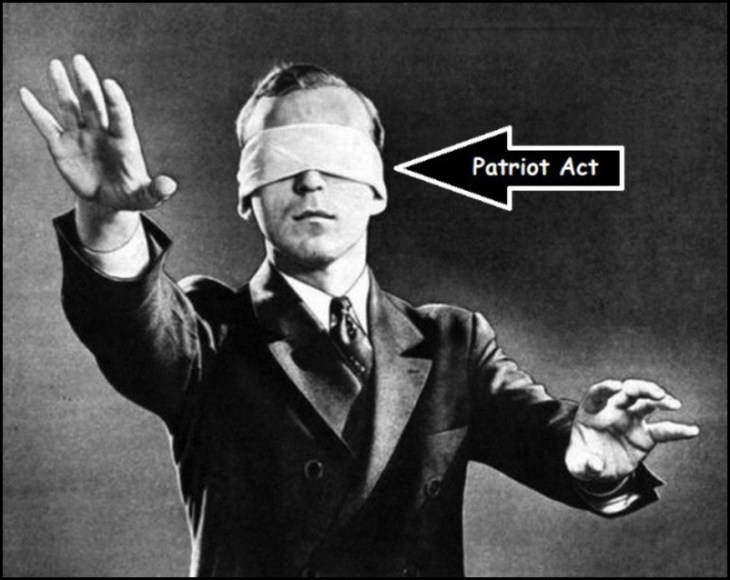 Patriot Act blind
