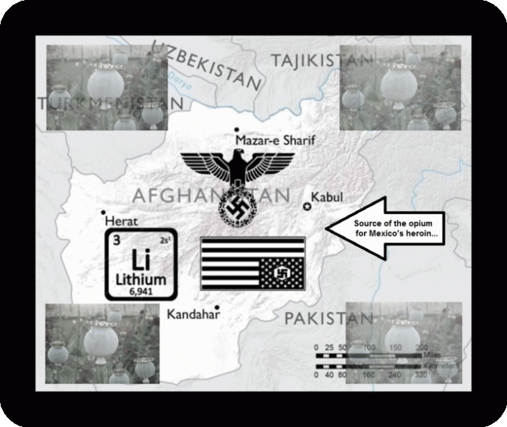 Afghan Lothium rounded border LARGE